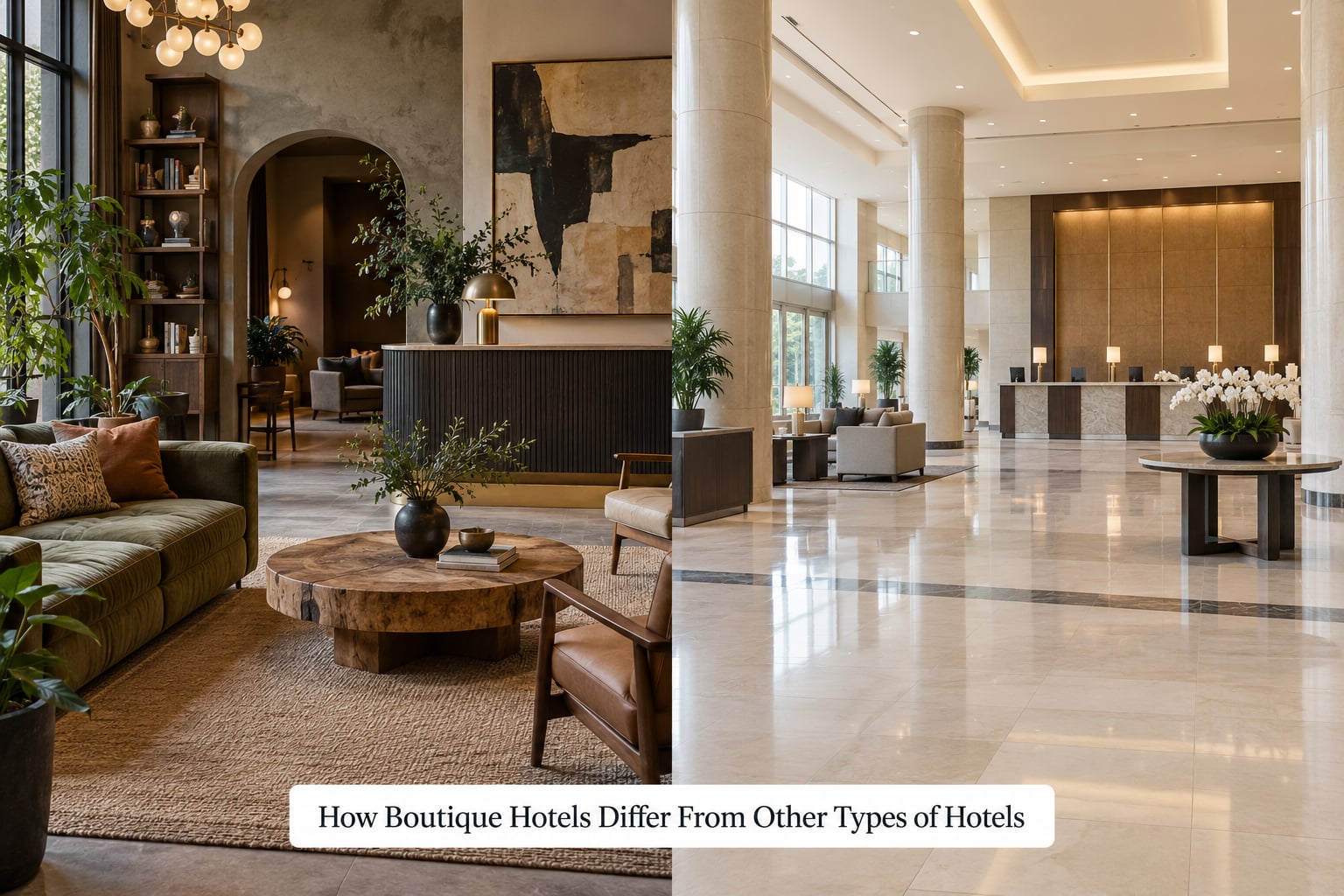 How Boutique Hotels Differ From Other Types of Hotels