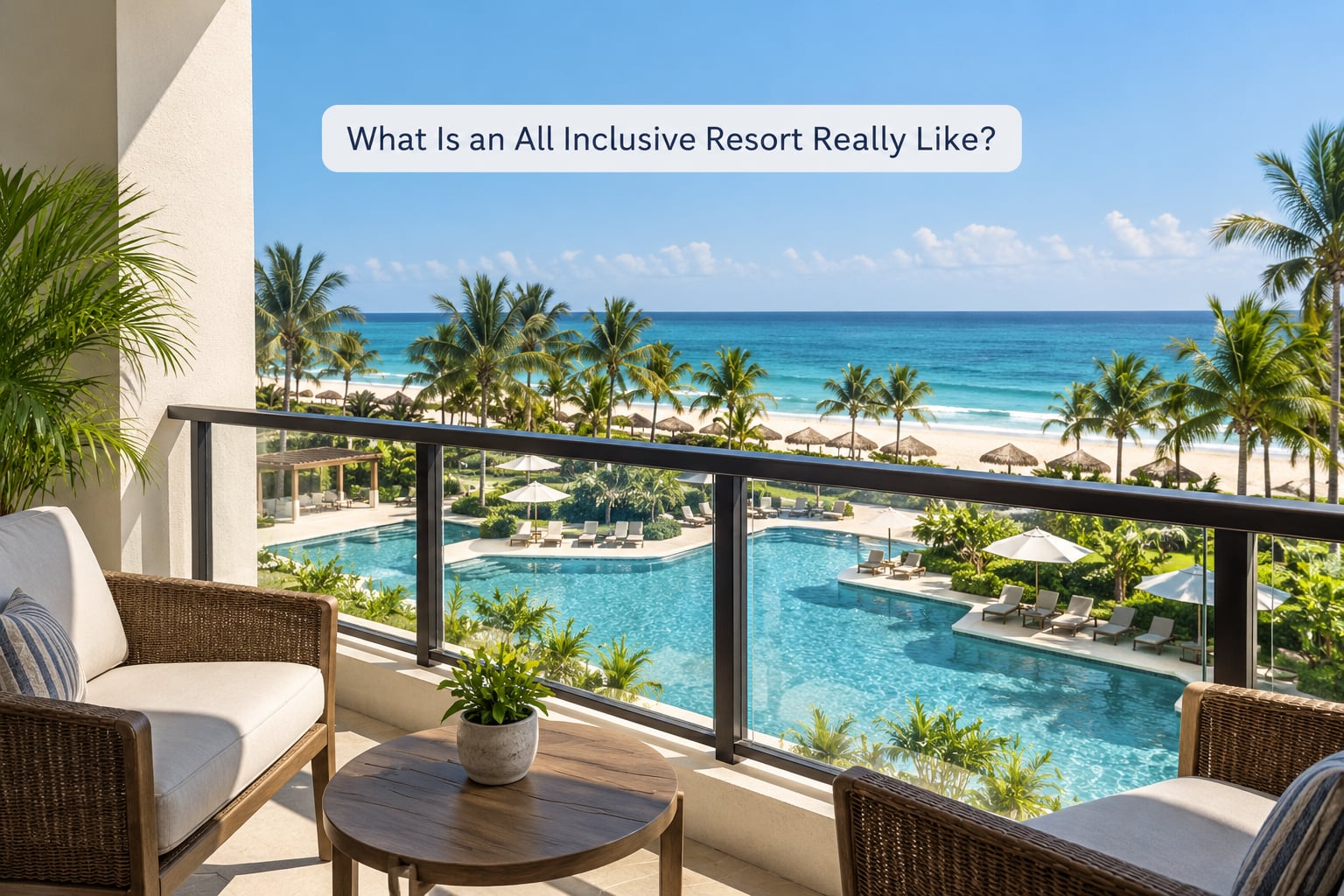 What Is an All Inclusive Resort Really Like?