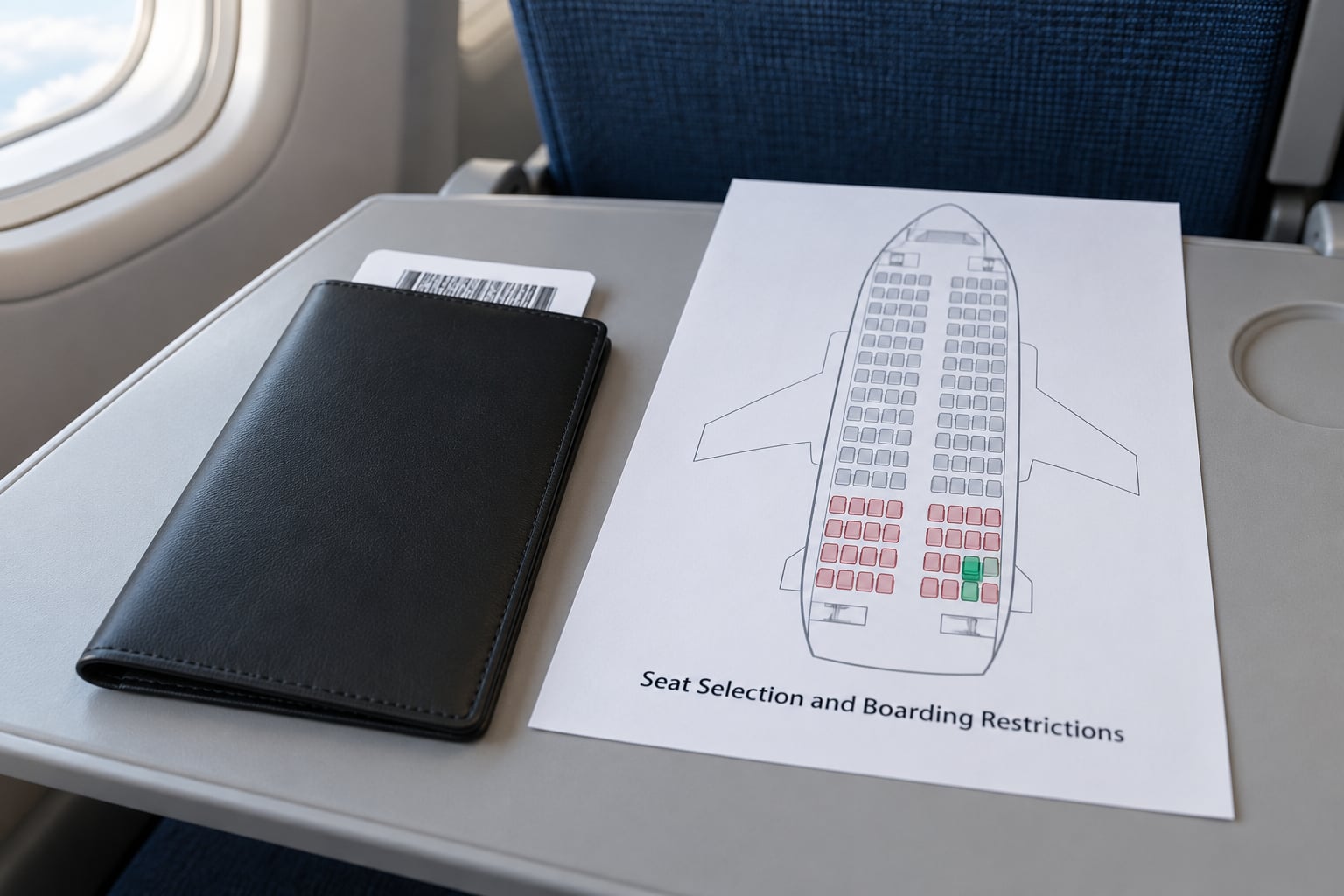 Seat Selection and Boarding Restrictions