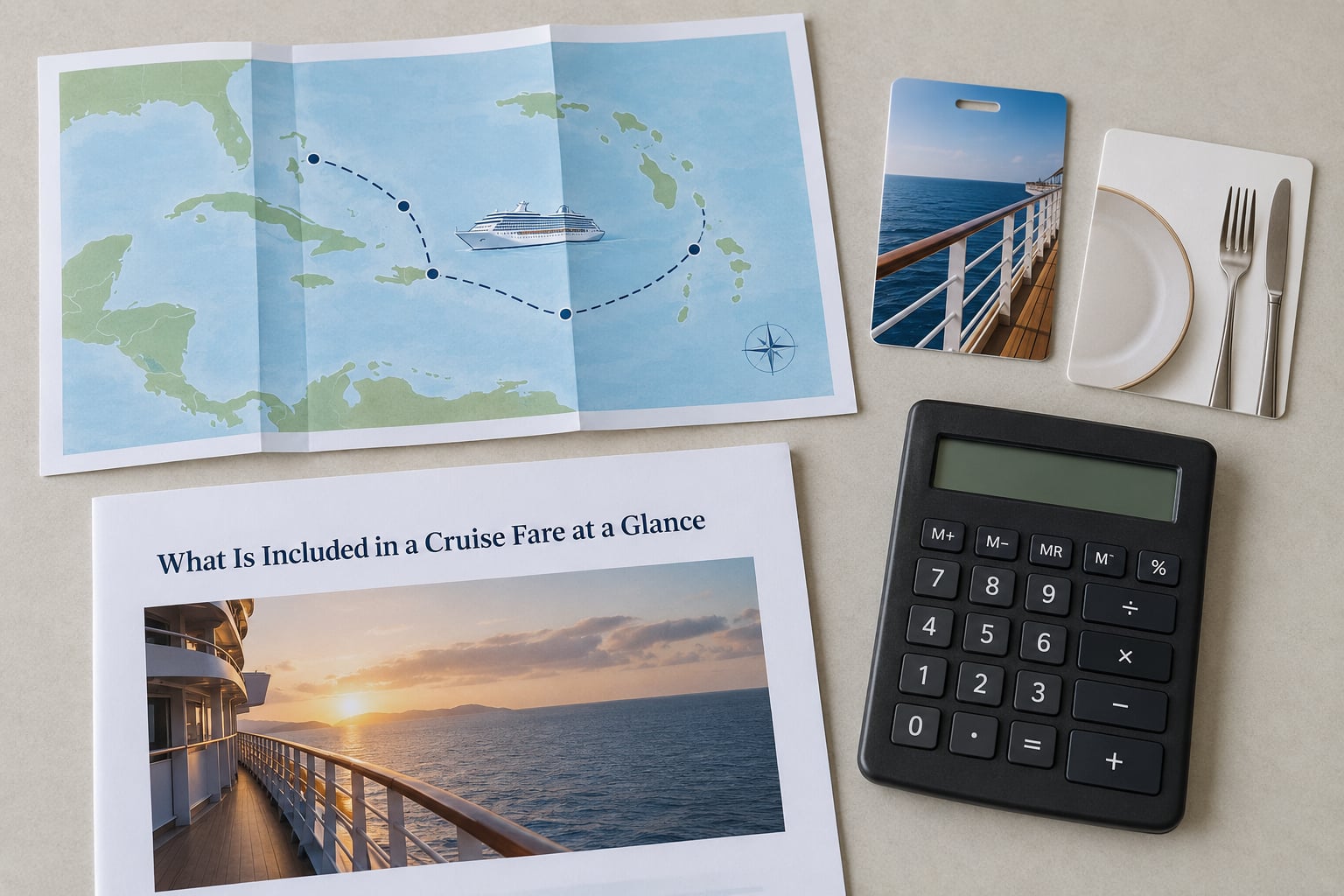 What Is Included in a Cruise Fare at a Glance