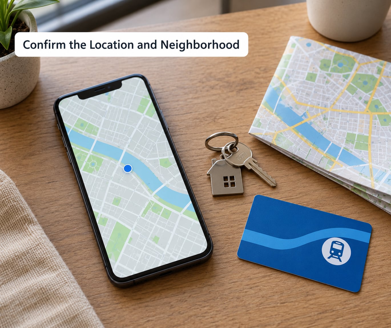 Confirm the Location and Neighborhood