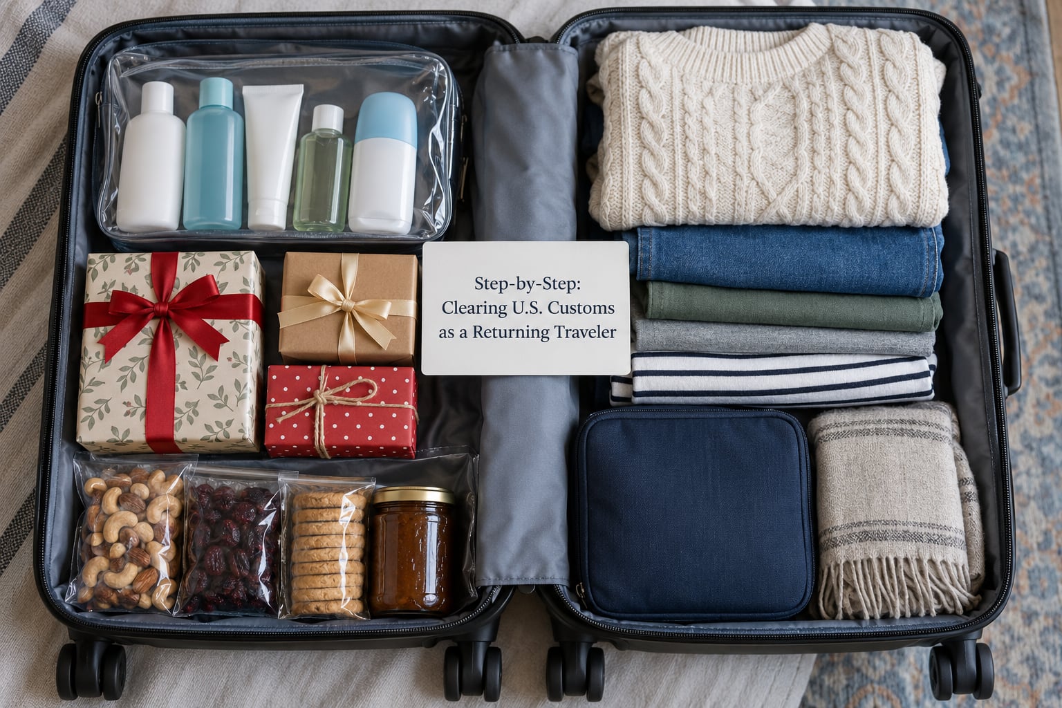 Step-by-Step: Clearing U.S. Customs as a Returning Traveler
