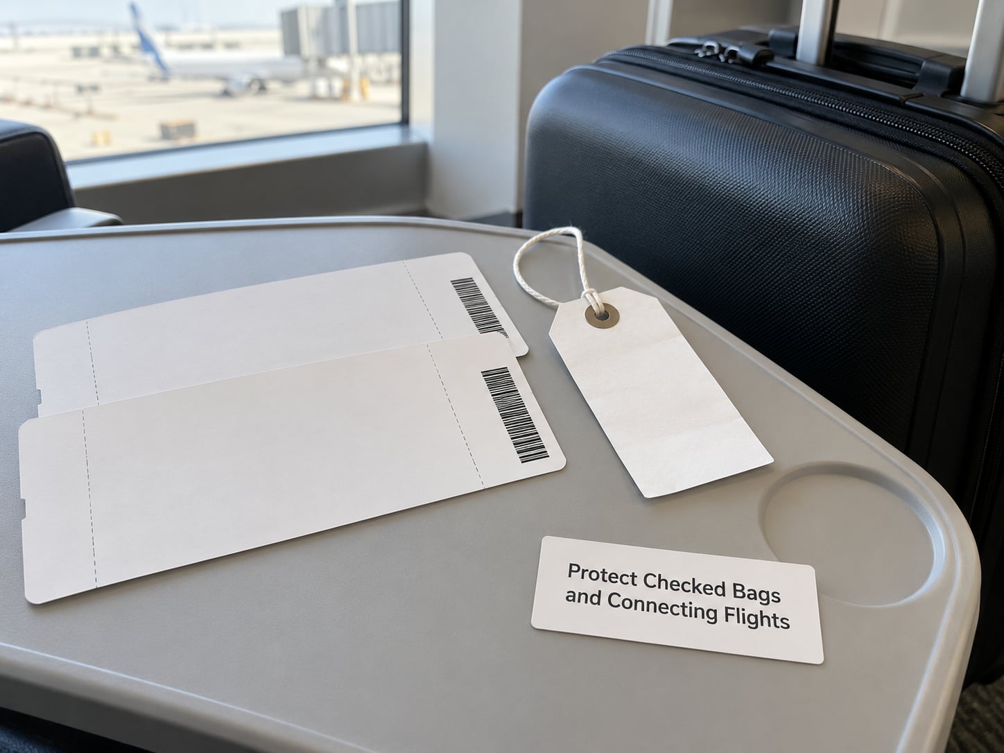 Protect Checked Bags and Connecting Flights