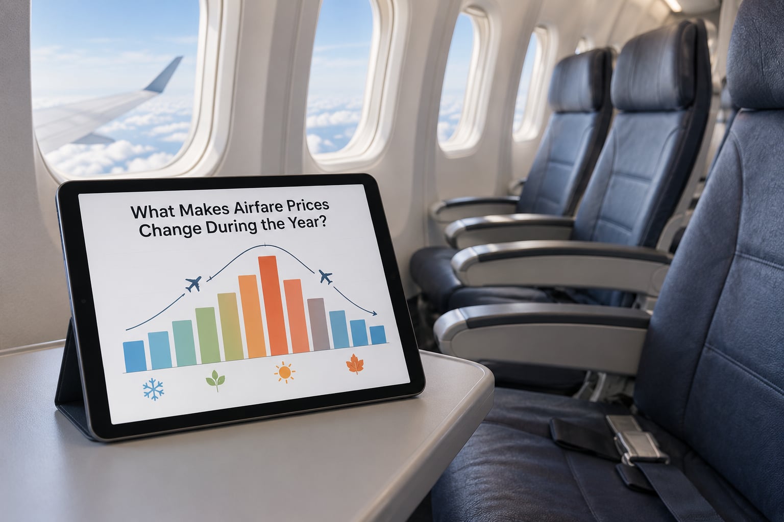 What Makes Airfare Prices Change During the Year?