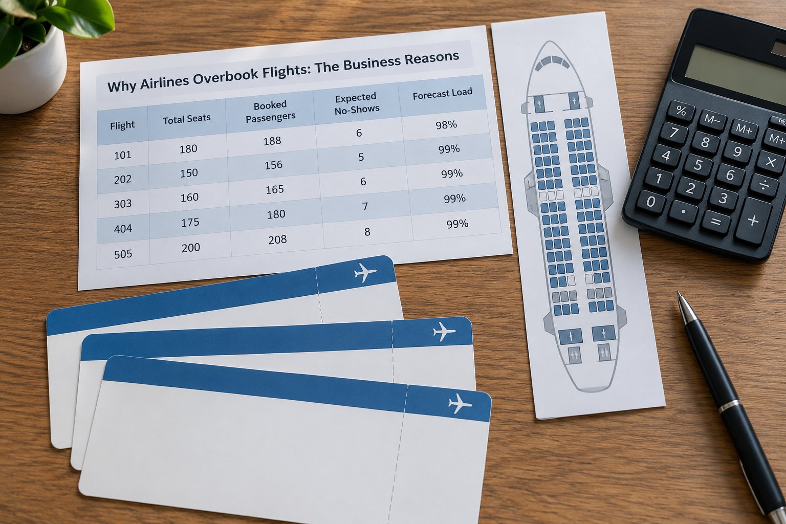 Why Airlines Overbook Flights: The Business Reasons